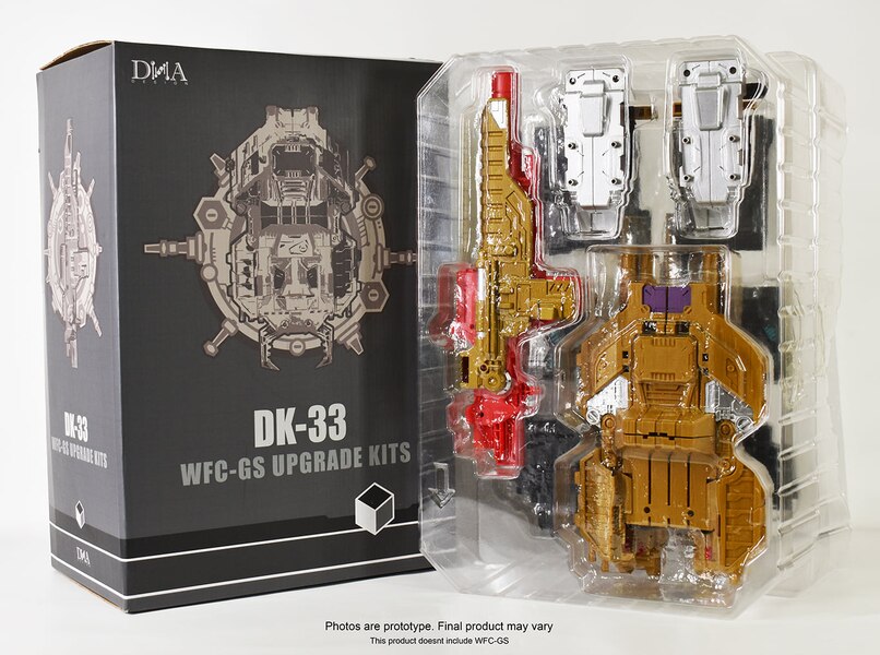 DNA Design DK 33 Transformers Legacy Black Zarack Upgrade Kit Image  (9 of 10)